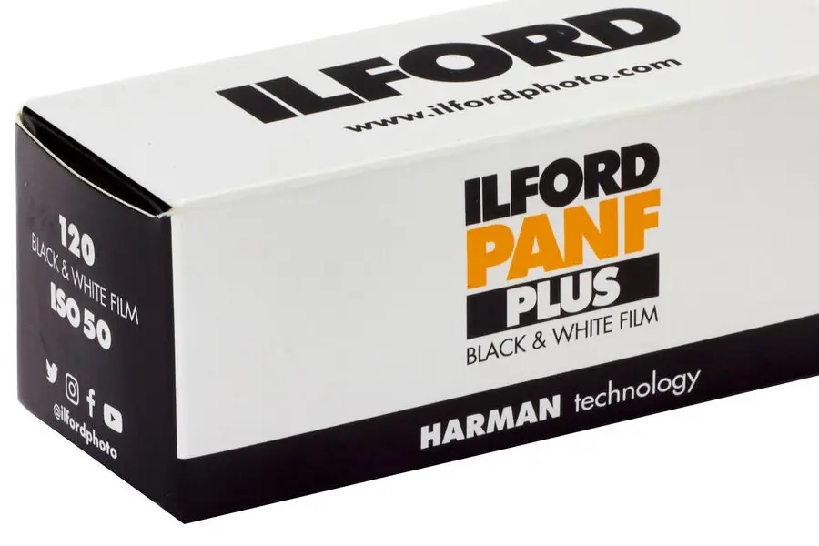 Film Ilford PAN F Plus 50 / 15 (120)